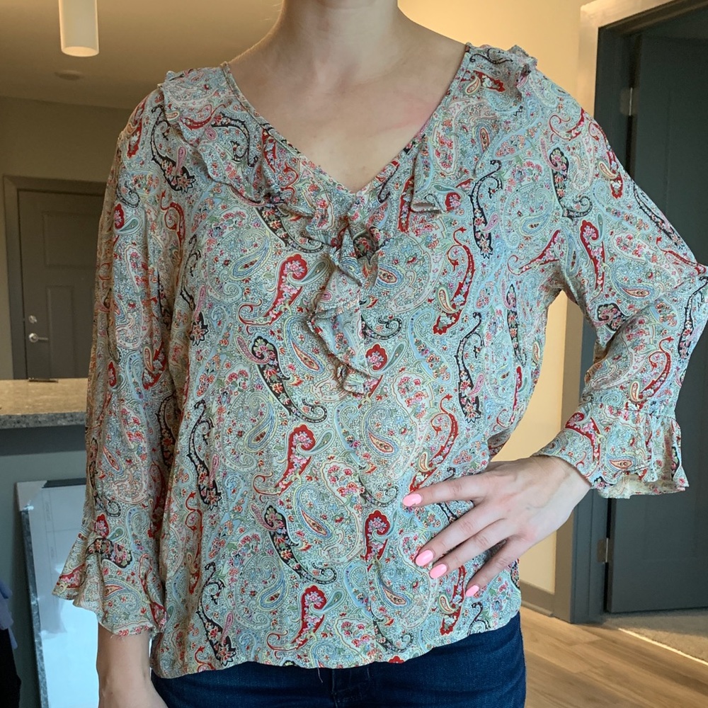 Paisley blouse